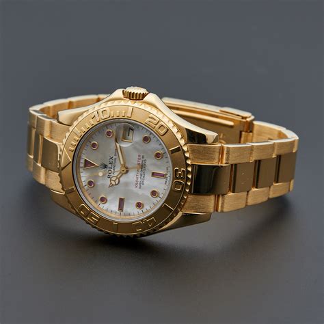 pre owned Rolex ladies yachtmaster